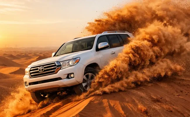 Desert safari with dune bashing in Dubai