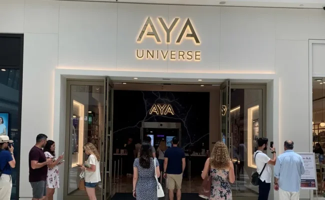 AYA Universe entrance in Dubai