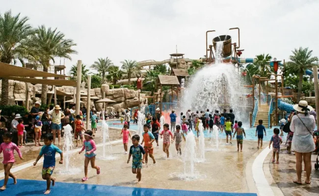 Wild Wadi Dubai kids splash play area